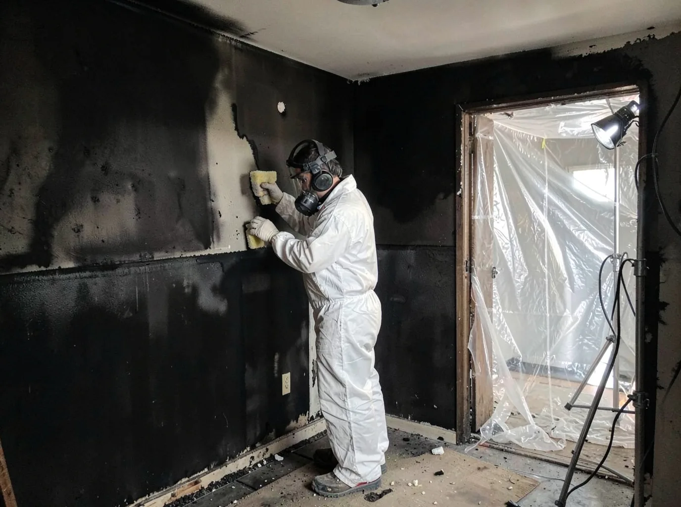 Fire Damage Restoration company in Porterfield, WI